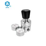 High Pressure 3500psi Double Gauge Regulator SS 316 Stainless Steel Pressure