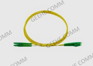 China Duplex Multi Mode G657A2 LSZH Fiber Optic Patch Cable LC/APC To LC/APC 10 Meter factory