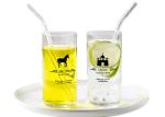 Mouth Blown Personalized Glass Cup / Engraved Glass Coffee Mugs