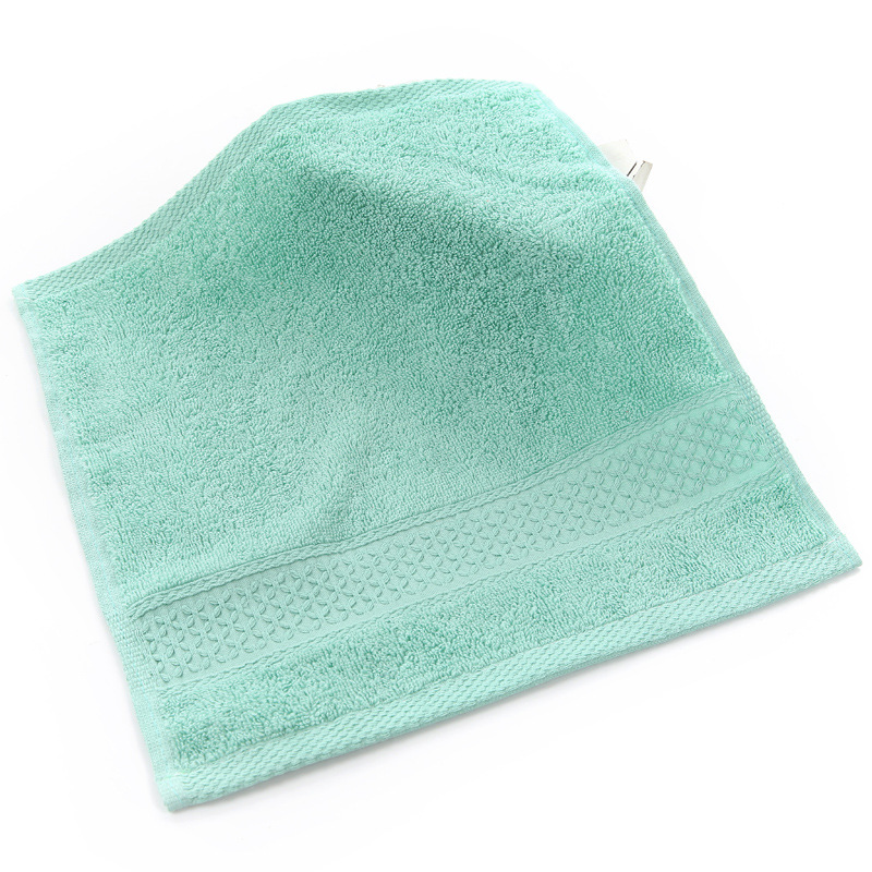Home Hotel Spa Cotton Square Towels 34*34cm for Small Child and Infant Customized Size