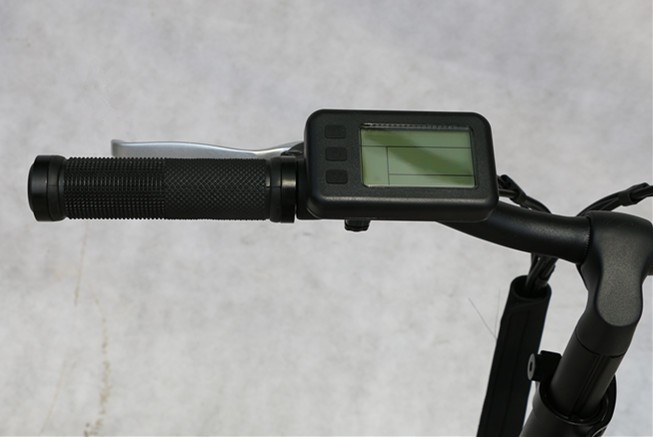 Foldable E Bicycle with Integrated Wheel and Brushless Motor Red Black Optional 36V