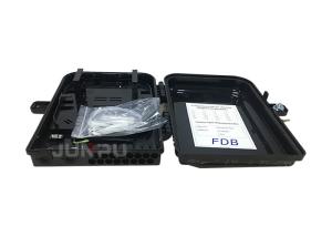 China Junpu 16 Core Outdoor Fiber Optic Distribution Box With SC Adapter Full Loaded factory