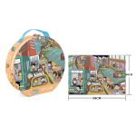 Oem CMYK Children Educational Game Jigsaw Puzzle Toys Cartoon Ocean Exploration