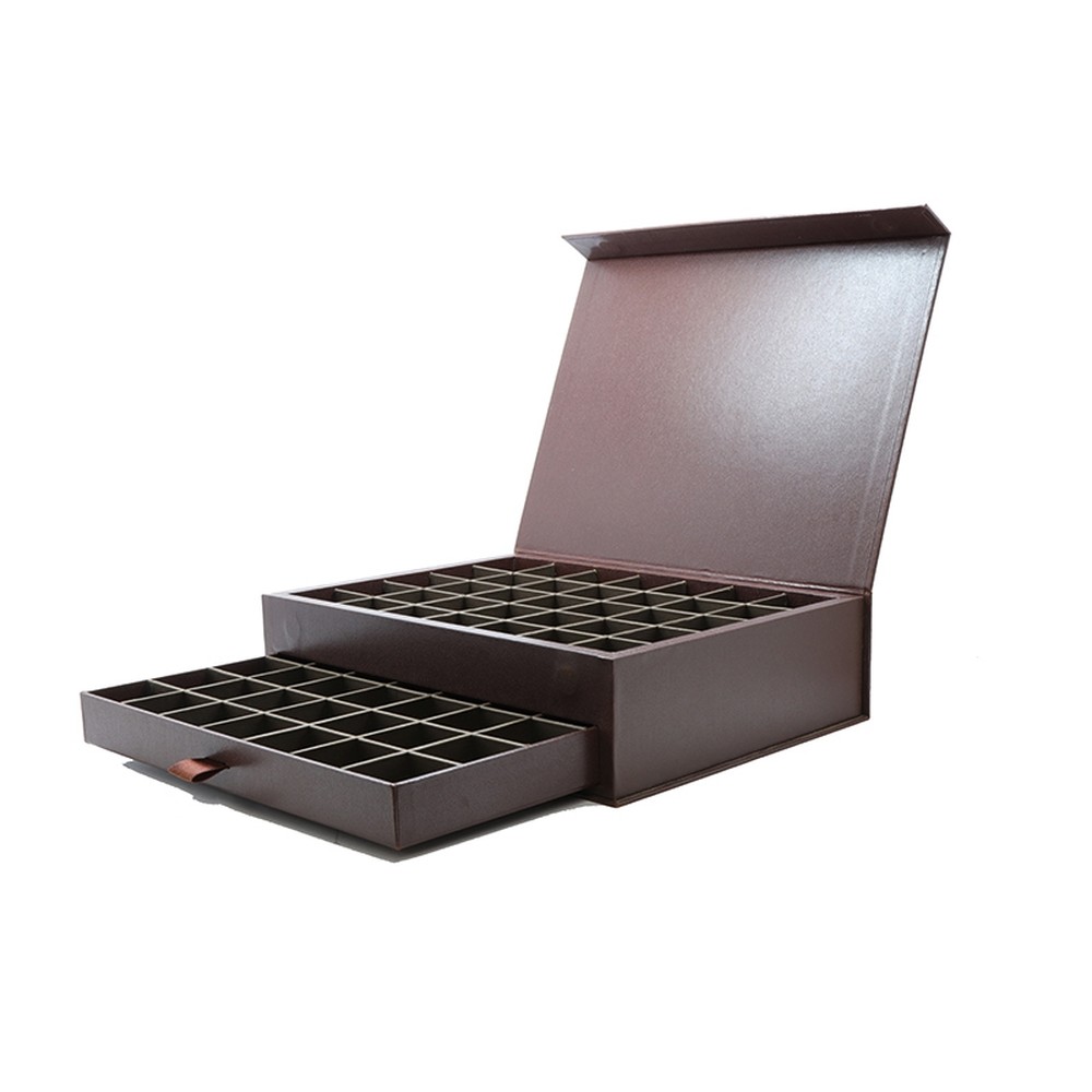 OEM Service Double Layer Chocolate Gift Packaging Boxes With Drawer Base