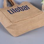 Shopping Burlap Eco Friendly Reusable Jute Tote Bags