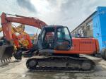 20t Hydraulic Crawler Second Hand Hitachi Excavator 0.8m3 Bucket ZX200