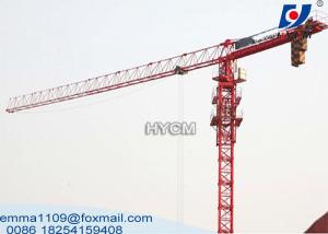 China 6 Tons QTZ 80 Topless Tower Cranes Hoisting Construction Materials factory