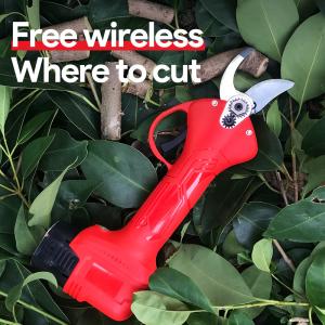 China 2.5CM Battery Orchard Pruner Cordless Pruner with Cheap Price 16.8V 2.5Ah factory