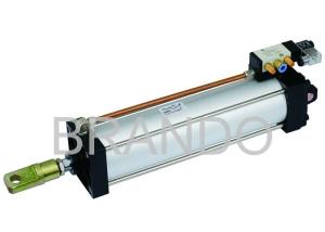 China Double Acting Pneumatic Cylinder Valve Oil Automatic Emergency Stop Work Lock factory