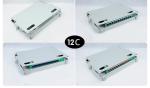 1U 19' Rack Mount ODF unit 12Cores Fiber Optic Patch Panel For FTTH Data Center
