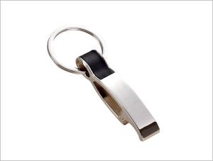 China PU Leather Bottle Opener Key Holder Multifunction Pantone Color factory
