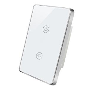 China Magnetic Relay Light Switch 2Gang Without N factory