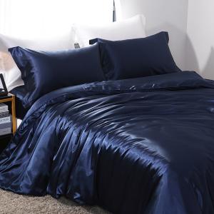 China Comfortable King Size Organic 19 Momme Silk Sheets 5 Foot Wide factory