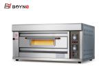 2 Tray 220v 0.1kw Gas Industrial Baking Oven With Digital Display