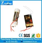60HZ 1000mg/Hr Ozone Resistant Hose Generator Ozone Quartz Tube