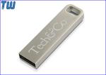 Stainless Metal 32GB 64GB Usb Thumb Drive for Business Man with Key Chain