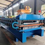 Double Layer Metal Roof Sheet Two Profile In One Roll Forming Machine 5.5 Kw