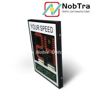 China Outdoor Slow Down Speed Limit Signs with CE Certification Visible from Over 500 Meters factory