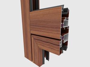 China 6061 T5 Heat Resistance Aluminum Window Frame Extrusion Profiles factory