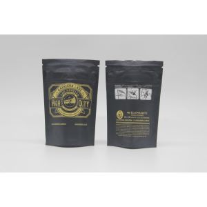 Heat Seal Mylar Stand Up Pouches 3.5G Smell Proof Mylar Bags For Weed Flower