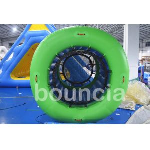 0.9mm PVC Tarpaulin Inflatable Water Walking Roller Ball With Durable Net