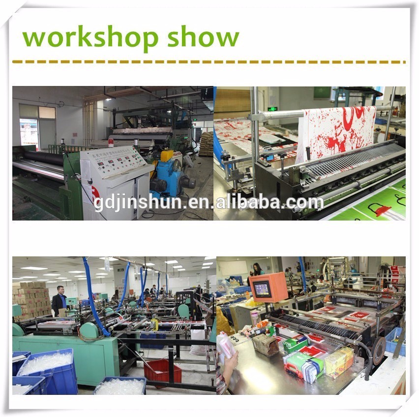 Custom printed logo die cut plastic retail bag for shopping