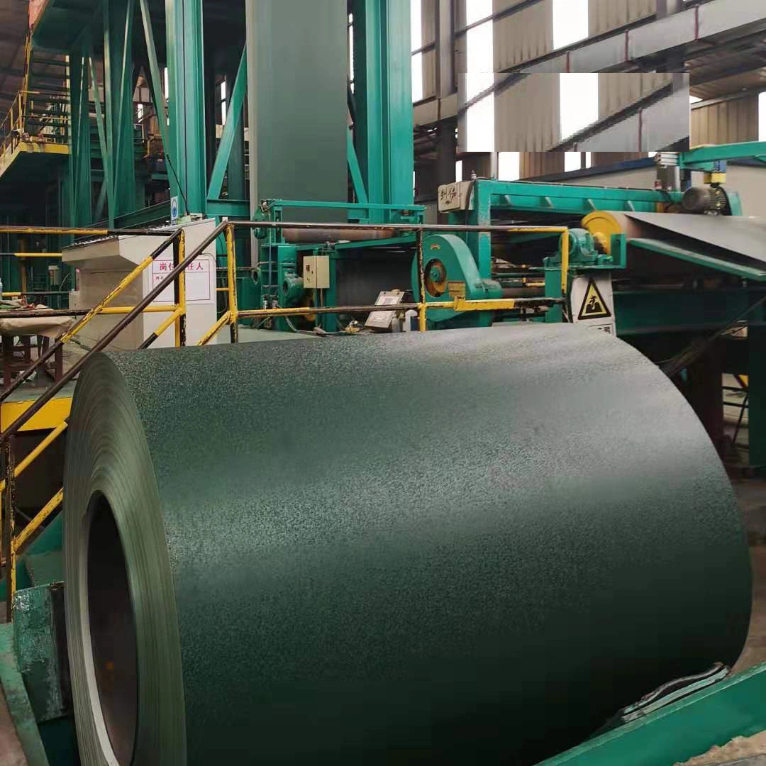 Anti-Scratch Textured Matte Surface Prepainted Galvanized Wrinkle Colour Coated Steel Coil PE(Regular), SMP, HDP