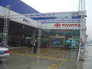 China Aluminum 6082-T6 Stage Lighting Truss / Square Truss , Corrosion Resistance factory
