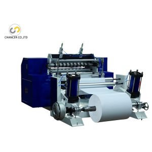 Automatic ATM POS receipt thermal paper roll slitting machine