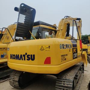 China PC130 Used Komatsu Excavator 13 Ton Hydraulic Crawler Excavators factory