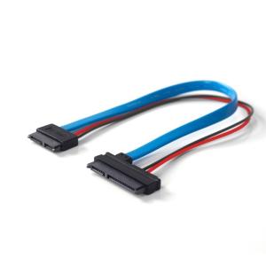China 30CM 1FT 12 Inch 22 Pin To Slimline SATA 5V Cable Serial Connection factory