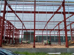 China Waterproof Agricultural Industrial Steel Buildings PEB Steel Structure Shopping Mall factory