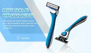China Triple Blade Shaving System Razors Changeable Disposable Shavers For Travel factory