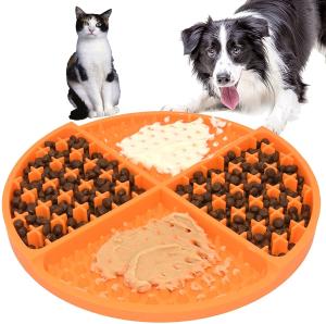 China Puzzle Feeder Licking Mat With Suction Cups For Dogs And Cats factory