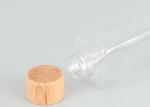 Leakproof 200ml Plastic Screw Top Bottles With Bamboo Lids