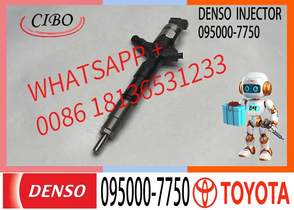 Fuel Injector 23670-30300 095000-7380 095000-7381 095000-7750 23670-30240 For Toyota HILUX VIGO 2KD Hiace 2.5D 2KD-FTV
