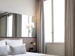 Algeria hotel style apartment furniture of laminate headboard bed with
