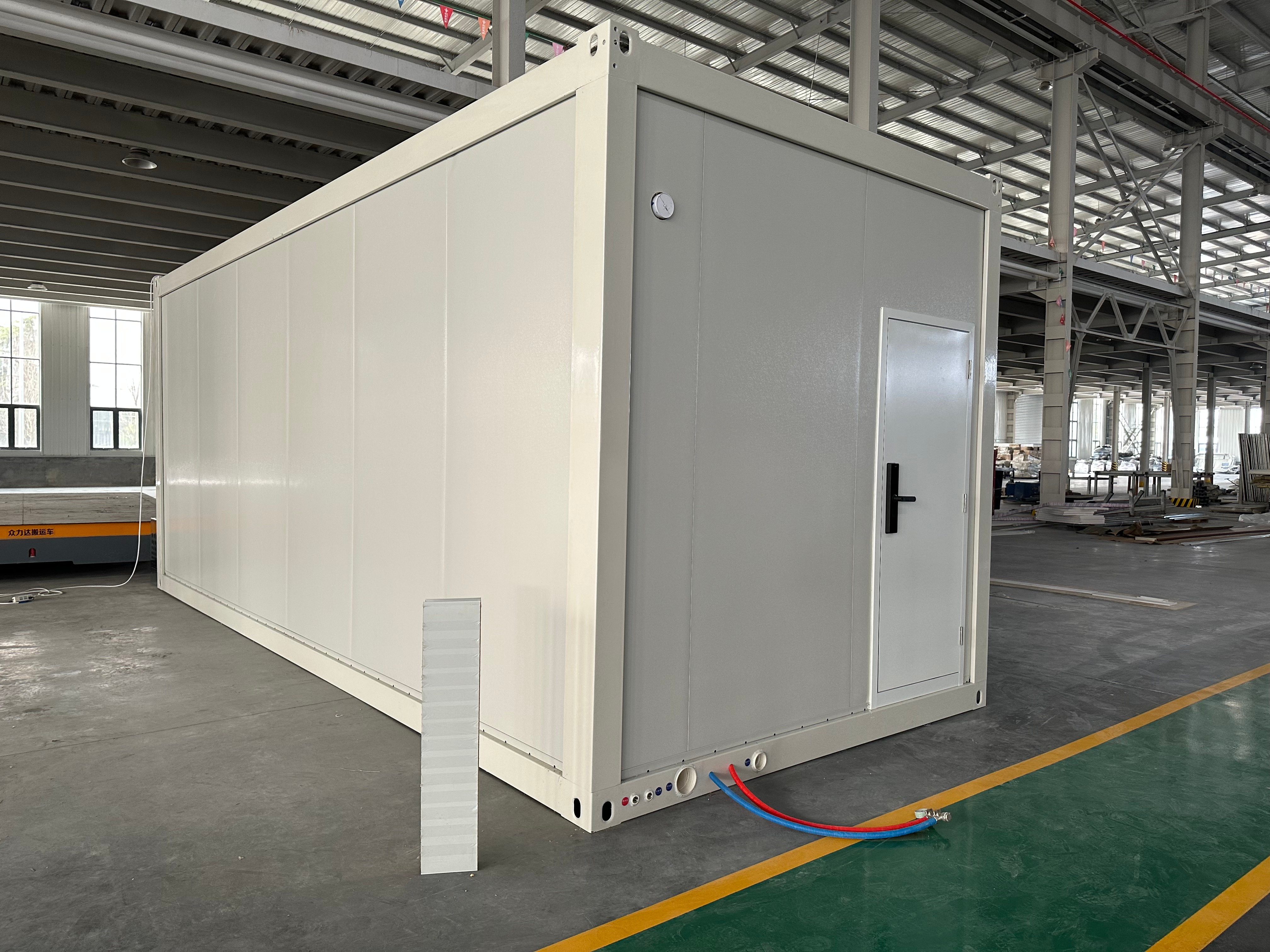 Single Package Size 600X600X300 cm and Container House for Office Building Dormitory 20 40ft Portable Cabin Bungalow