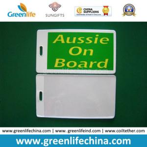 China Factory Supply PVC Pocket Luggage Tag Ready with Paper Insert factory