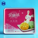 PP Plastic IML Box L25.7 * W21.3 * H6.9 480g Cake Dry Fruit Packing