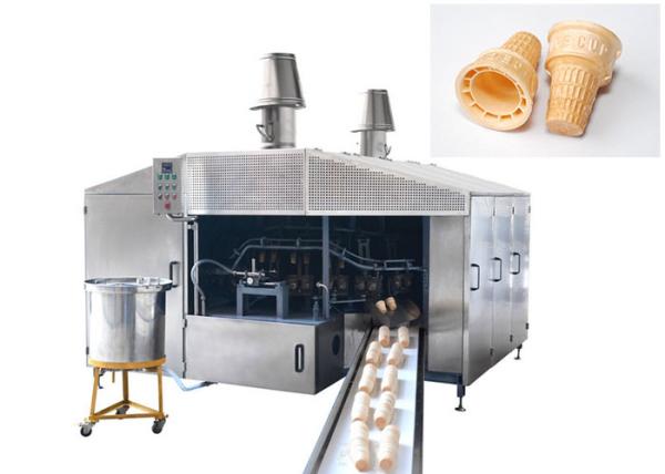 High Performance Electric Wafer Cone Production Line With 4 - 5 LPG Consumption