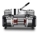 Double Cylinder Metal Car Air Compressor DC12Volt With Pressure Gauge