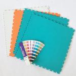 Textured PVC Interlocking Garage Tiles 6.5mm Anti Uv Anti Aging Anti Impact
