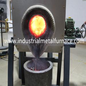 China 15KW 3KG Industrial Induction Steel Melting Furnace Steel Making Medium Frequency factory