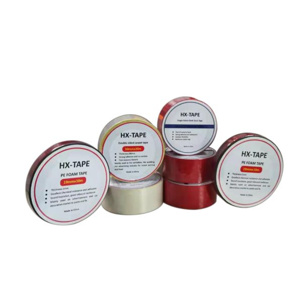 High Adhesive Strength Double Sided Carpet Tape Factory Hot Sale Pressure Sensitive Rubber for Masking