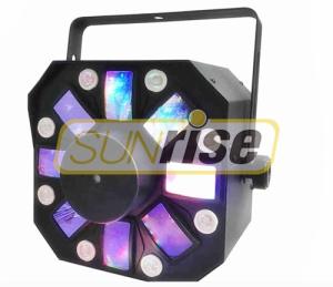 China Dj Laser Light 12 Patterns Sound Activated Strobe , Led Laser Disco Lights factory