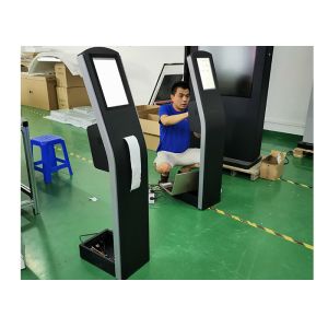 2021 new design Payment kiosk with capacitive touch screen and thermal printer