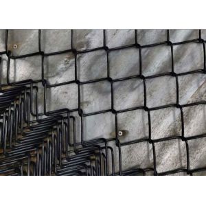 Hot Dip Galvanized Green Chain Link Fence 1.5m 2.0m Height