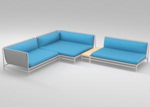 China 4.73&quot; Thick Wrapped Cushions Garden Patio Lounge Set factory