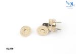 Metal Bag Magnetic Button Brass Material 14mm Diameter K2279 Magnetic Handbag